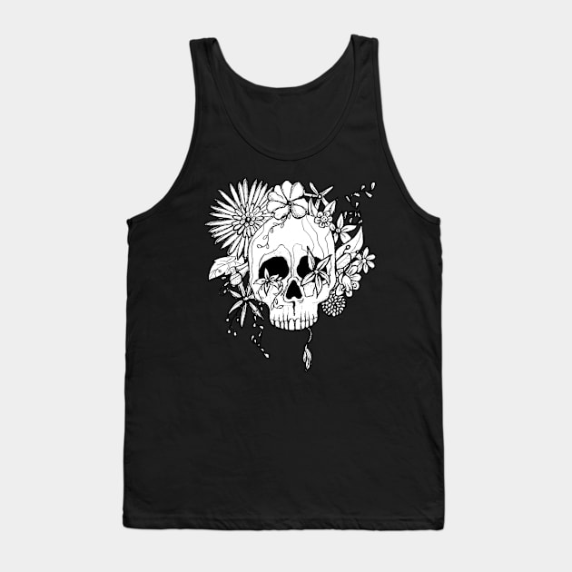 Skull Tank Top by MerryDee